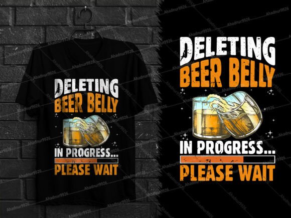Funny Deleting Beer Belly in Progress