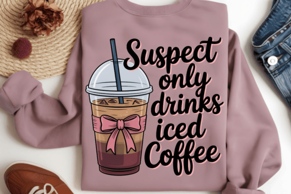 Funny Sarcastic Suspect Only Coffee Drin