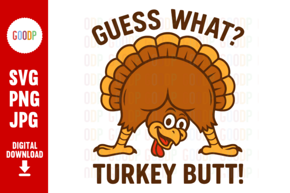 Funny Turkey Pose Thanksgiving PNG