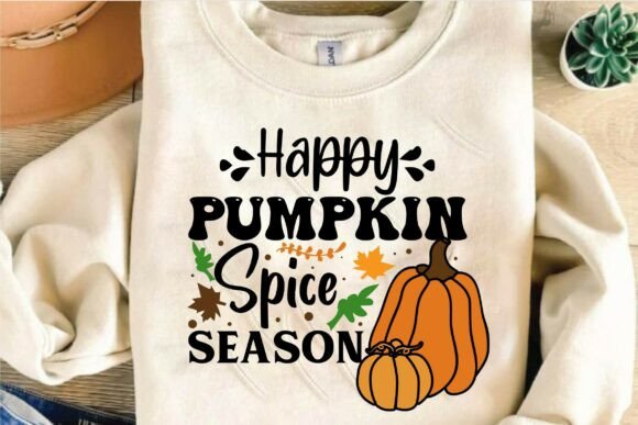 Happy Pumpkin Spice Season T-Shirt Design