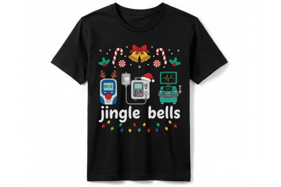 Jingle Bells Medical Christmas T-shirt