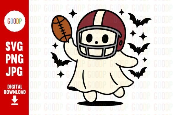 Spooky Football Ghost Png